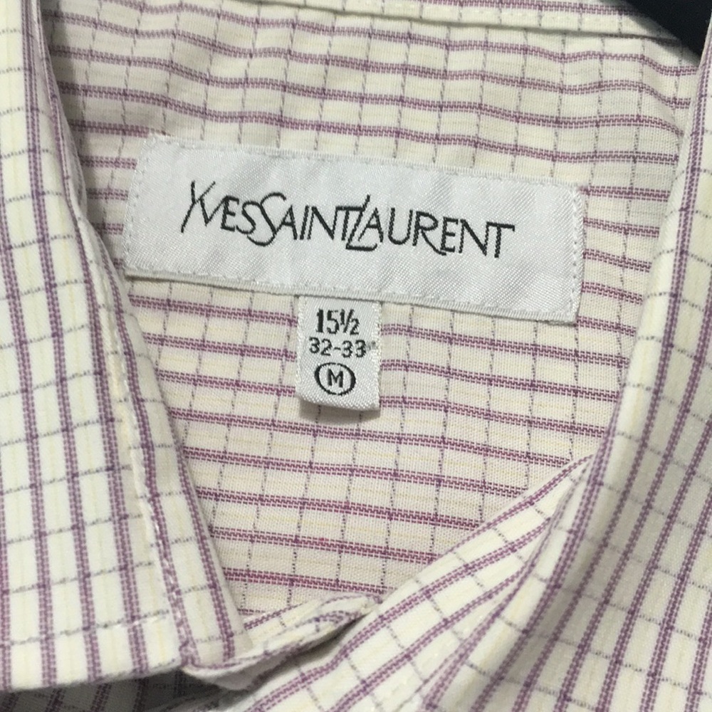 Yves Saint Laurent Long Sleeve Shirt Size M